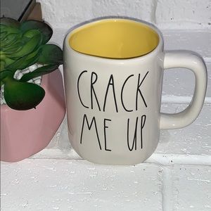 Rae Dunn CRACK ME UP Mug